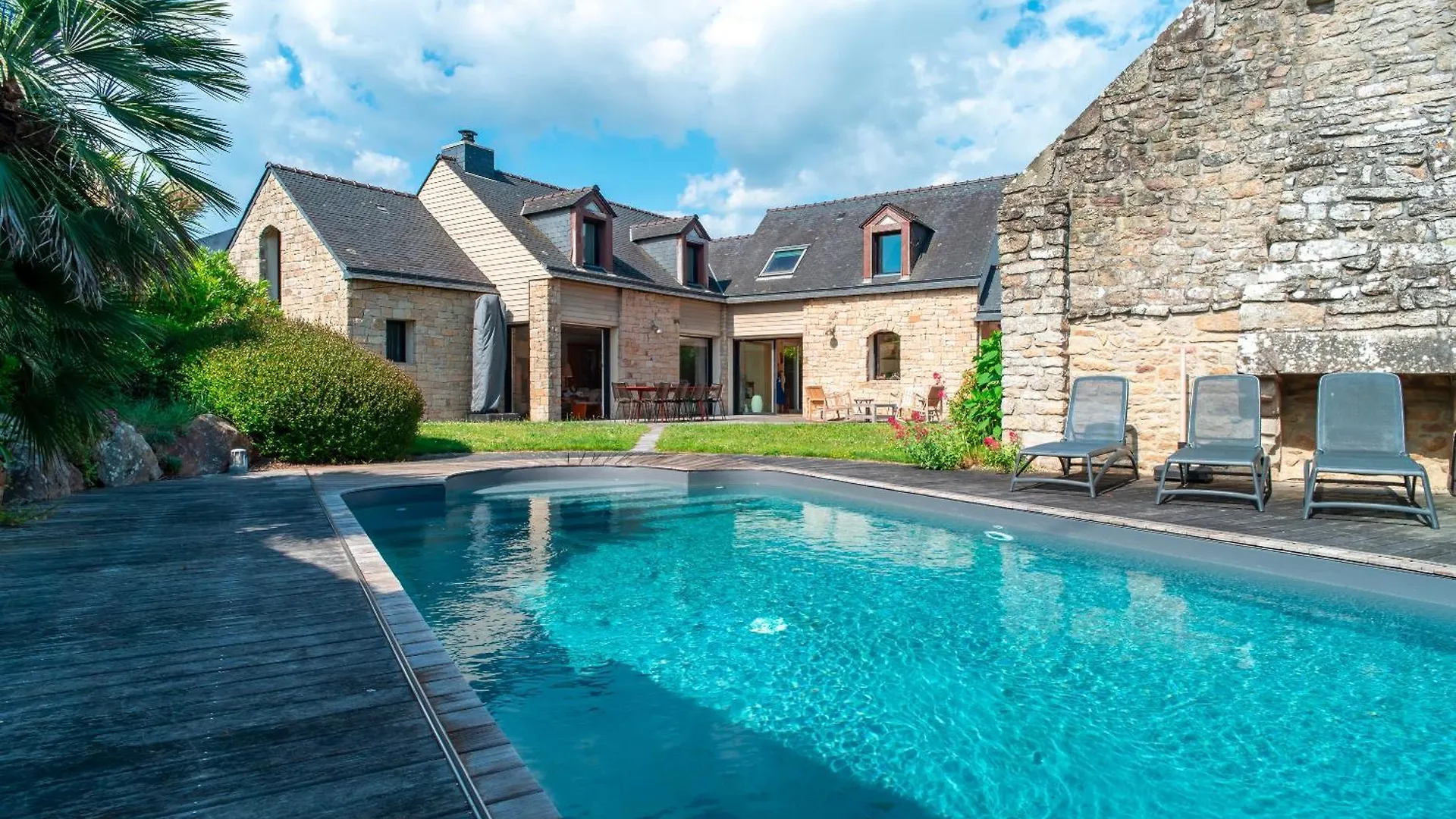 L'Oasis Bretonne - Charmante Maison Avec Piscine La Trinité-sur-Mer 0*,  Franciaország